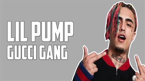 bignik gucci gang|Gucci Gang by LIL PUMP Lyrics Meaning .